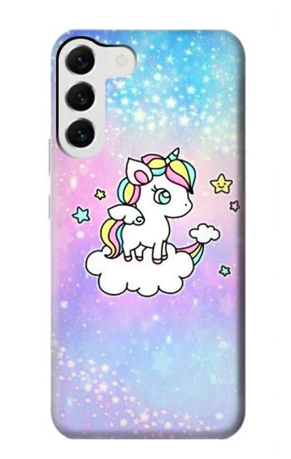 S3256 Cute Unicorn Cartoon Case For Samsung Galaxy S23 Plus