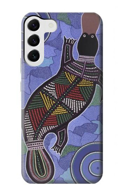 S3387 Platypus Australian Aboriginal Art Case For Samsung Galaxy S23 Plus