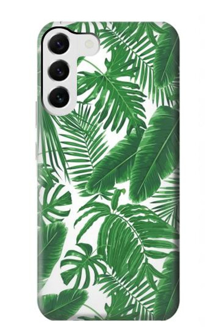 S3457 Paper Palm Monstera Case For Samsung Galaxy S23 Plus