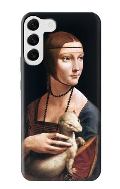 S3471 Lady Ermine Leonardo da Vinci Case For Samsung Galaxy S23 Plus