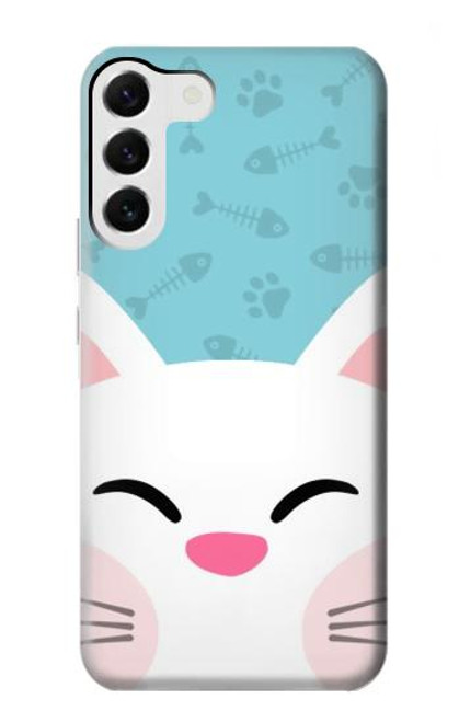 S3542 Cute Cat Cartoon Case For Samsung Galaxy S23 Plus