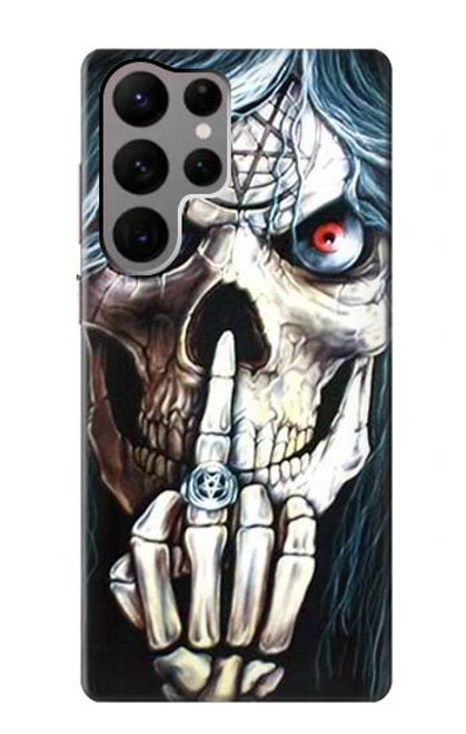 S0222 Skull Pentagram Case For Samsung Galaxy S23 Ultra