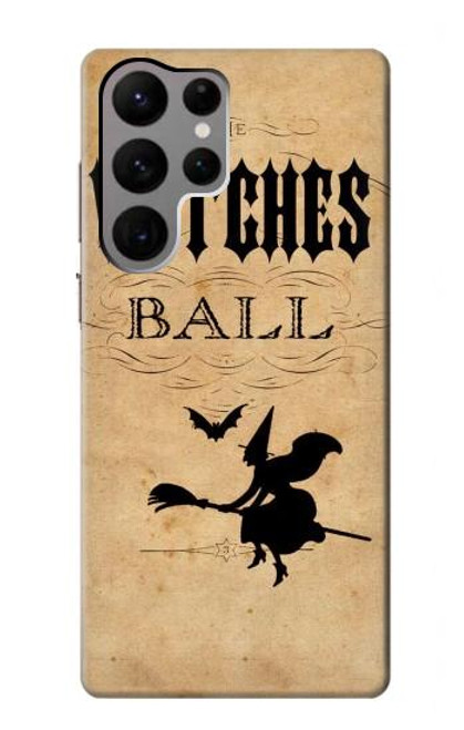 S2648 Vintage Halloween The Witches Ball Case For Samsung Galaxy S23 Ultra