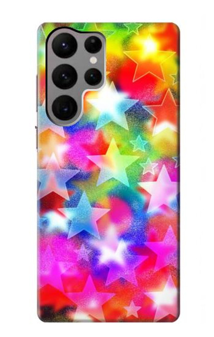 S3292 Colourful Disco Star Case For Samsung Galaxy S23 Ultra