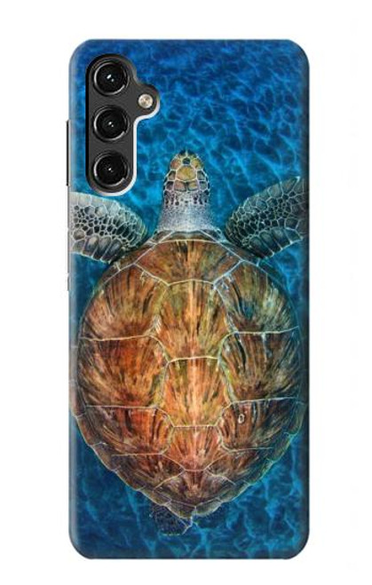 S1249 Blue Sea Turtle Case For Samsung Galaxy A14 5G