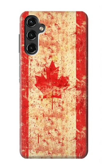 S1603 Canada Flag Old Vintage Case For Samsung Galaxy A14 5G