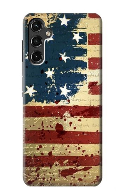 S2349 Old American Flag Case For Samsung Galaxy A14 5G