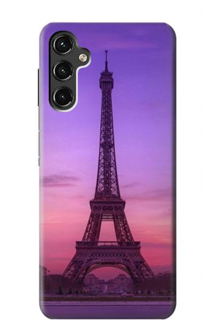 S3447 Eiffel Paris Sunset Case For Samsung Galaxy A14 5G