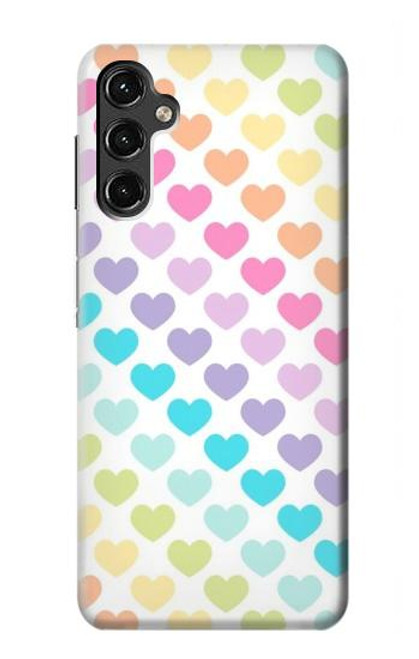 S3499 Colorful Heart Pattern Case For Samsung Galaxy A14 5G