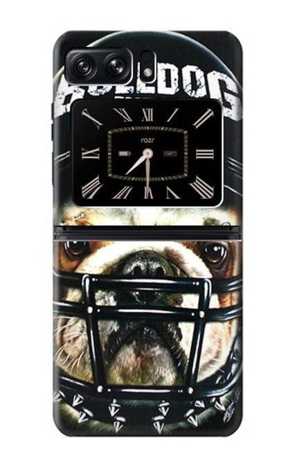 S0098 Bulldog American Football Case For Motorola Moto Razr 2022