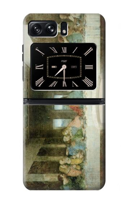 S0173 Leonardo DaVinci The Last Supper Case For Motorola Moto Razr 2022