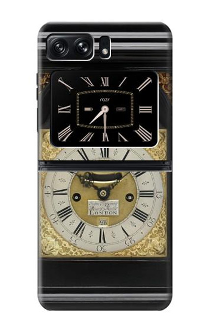 S3144 Antique Bracket Clock Case For Motorola Moto Razr 2022