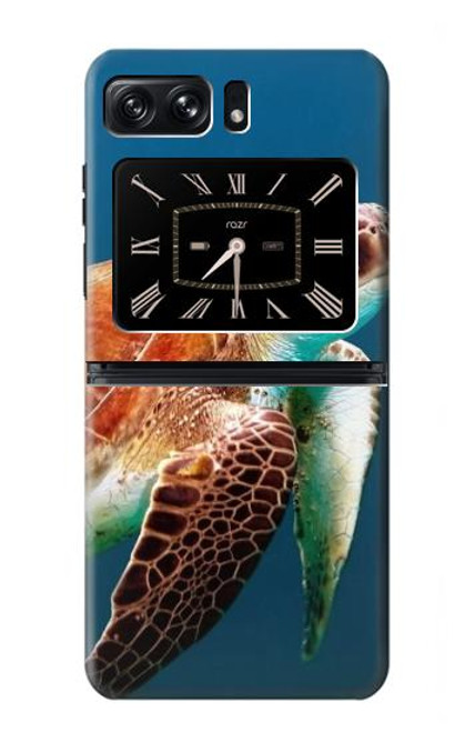 S3497 Green Sea Turtle Case For Motorola Moto Razr 2022