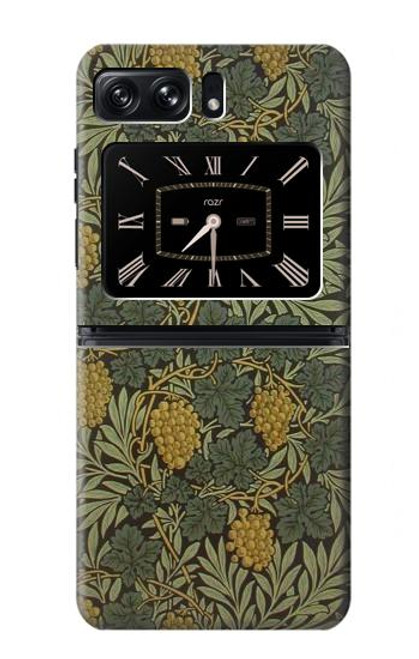 S3662 William Morris Vine Pattern Case For Motorola Moto Razr 2022