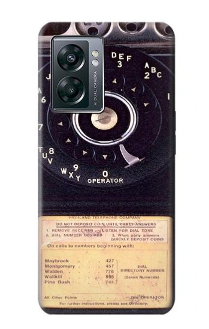 S0086 Payphone Vintage Case For OnePlus Nord N300