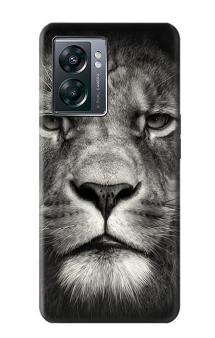 S1352 Lion Face Case For OnePlus Nord N300