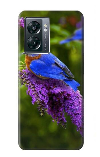 S1565 Bluebird of Happiness Blue Bird Case For OnePlus Nord N300