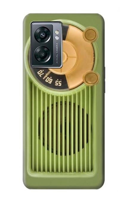 S2656 Vintage Bakelite Radio Green Case For OnePlus Nord N300