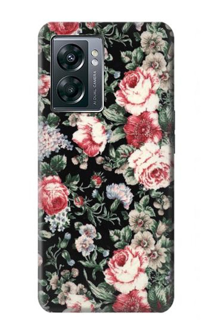 S2727 Vintage Rose Pattern Case For OnePlus Nord N300