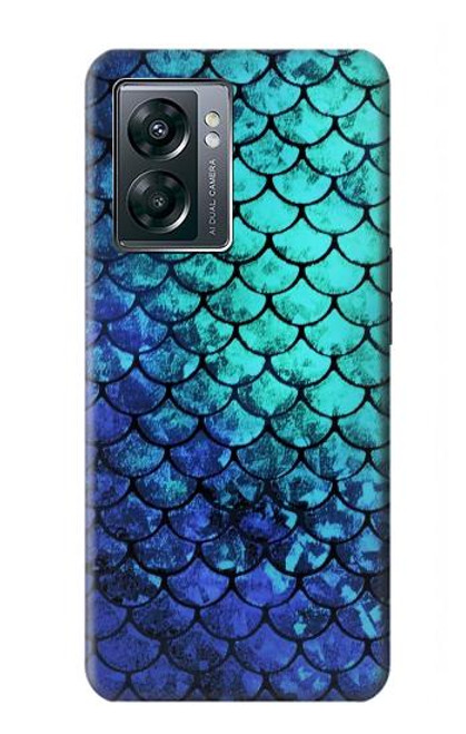 S3047 Green Mermaid Fish Scale Case For OnePlus Nord N300
