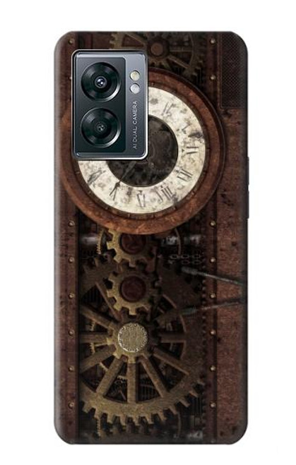 S3221 Steampunk Clock Gears Case For OnePlus Nord N300