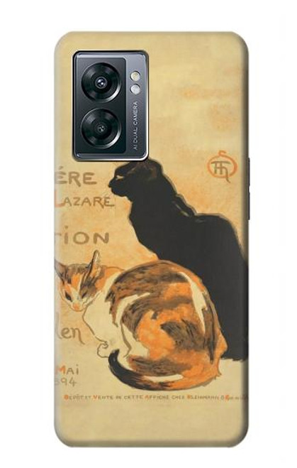 S3229 Vintage Cat Poster Case For OnePlus Nord N300