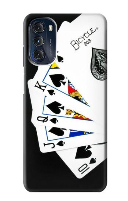 S1078 Poker Royal Straight Flush Case For Motorola Moto G 5G (2023)