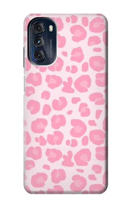 S2213 Pink Leopard Pattern Case For Motorola Moto G 5G (2023)