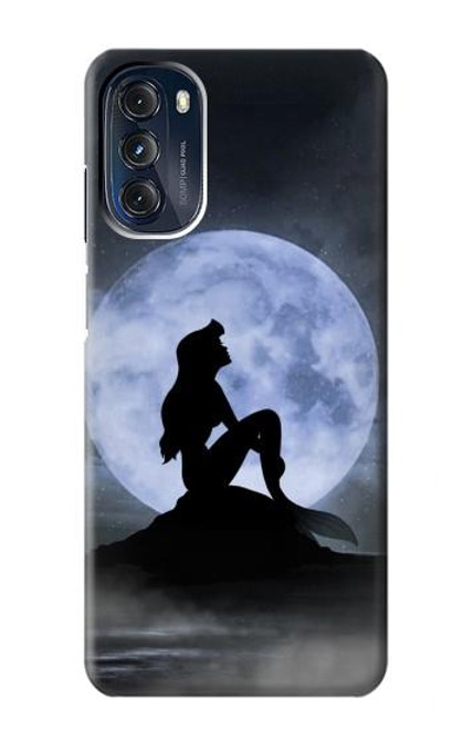 S2668 Mermaid Silhouette Moon Night Case For Motorola Moto G 5G (2023)