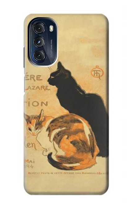 S3229 Vintage Cat Poster Case For Motorola Moto G 5G (2023)