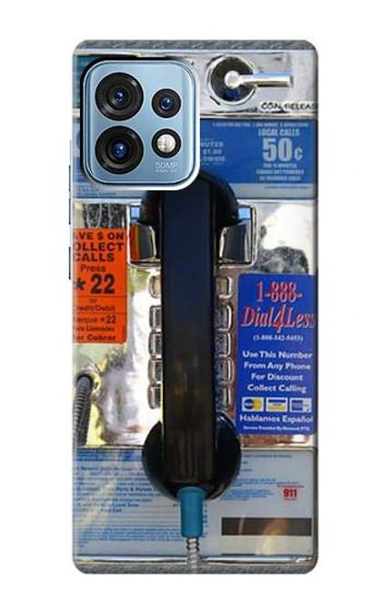 S0087 Payphone Case For Motorola Edge+ (2023), X40, X40 Pro, Edge 40 Pro