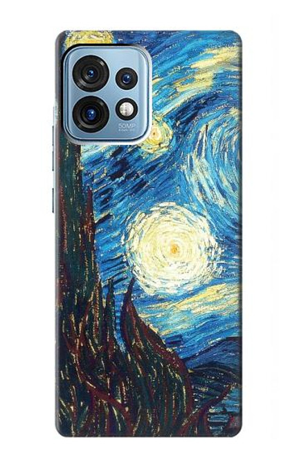 S0582 Van Gogh Starry Nights Case For Motorola Edge+ (2023), X40, X40 Pro, Edge 40 Pro