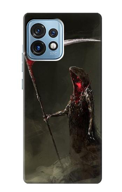 S1319 Grim Reaper Death Scythe Case For Motorola Edge+ (2023), X40, X40 Pro, Edge 40 Pro