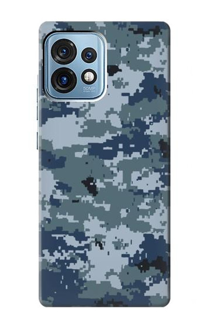 S2346 Navy Camo Camouflage Graphic Case For Motorola Edge+ (2023), X40, X40 Pro, Edge 40 Pro