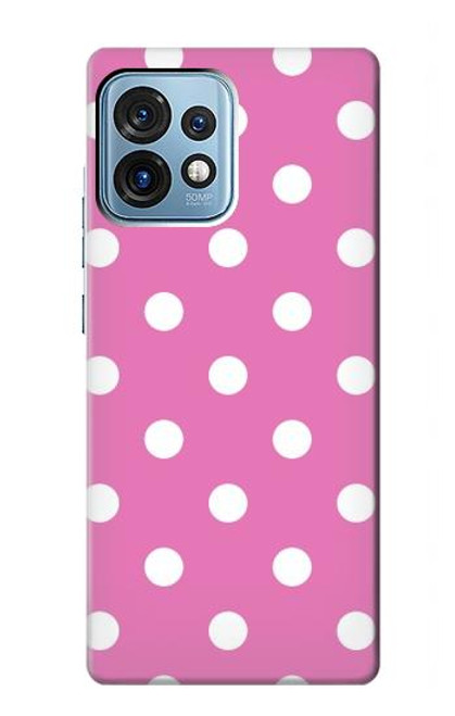 S2358 Pink Polka Dots Case For Motorola Edge+ (2023), X40, X40 Pro, Edge 40 Pro