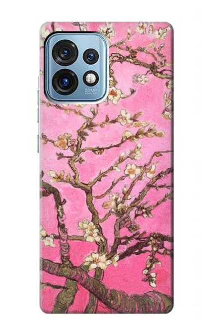 S2449 Pink Blossoming Almond Tree Van Gogh Case For Motorola Edge+ (2023), X40, X40 Pro, Edge 40 Pro