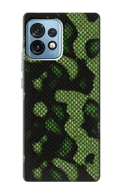 S2877 Green Snake Skin Graphic Printed Case For Motorola Edge+ (2023), X40, X40 Pro, Edge 40 Pro