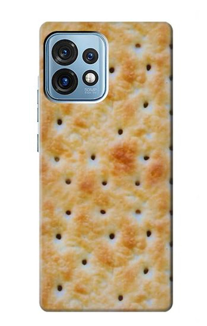 S2987 Cream Cracker Biscuits Case For Motorola Edge+ (2023), X40, X40 Pro, Edge 40 Pro