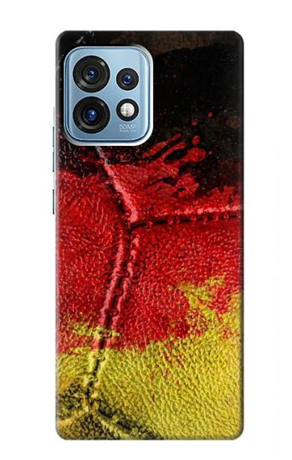 S3303 Germany Flag Vintage Football Graphic Case For Motorola Edge+ (2023), X40, X40 Pro, Edge 40 Pro