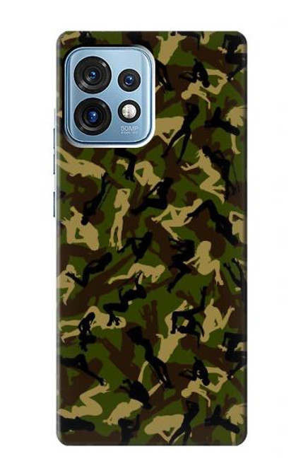 S3356 Sexy Girls Camo Camouflage Case For Motorola Edge+ (2023), X40, X40 Pro, Edge 40 Pro