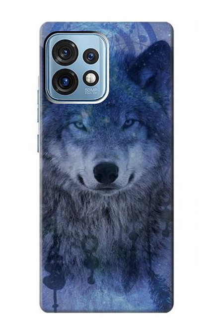 S3410 Wolf Dream Catcher Case For Motorola Edge+ (2023), X40, X40 Pro, Edge 40 Pro