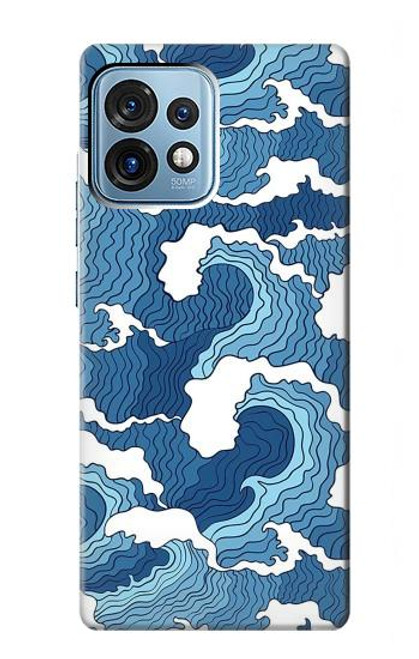 S3751 Wave Pattern Case For Motorola Edge+ (2023), X40, X40 Pro, Edge 40 Pro