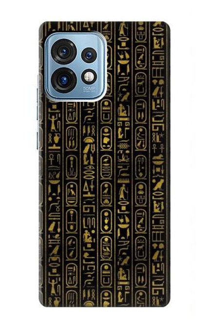 S3869 Ancient Egyptian Hieroglyphic Case For Motorola Edge+ (2023), X40, X40 Pro, Edge 40 Pro