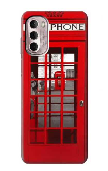 S0058 British Red Telephone Box Case For Motorola Moto G Stylus 4G (2022)