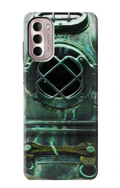 S2632 Antique Vintage Deep Sea Diver Helmet Case For Motorola Moto G Stylus 4G (2022)