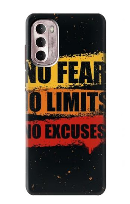 S3492 No Fear Limits Excuses Case For Motorola Moto G Stylus 4G (2022)