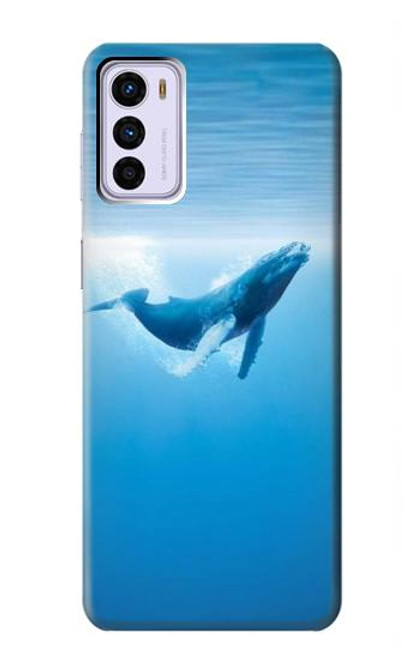 S0843 Blue Whale Case For Motorola Moto G42