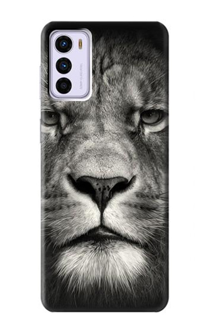 S1352 Lion Face Case For Motorola Moto G42