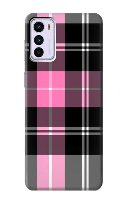 S3091 Pink Plaid Pattern Case For Motorola Moto G42