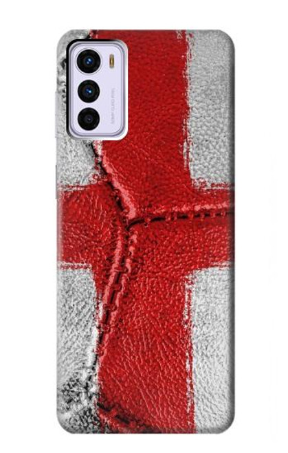 S3316 England Flag Vintage Football Graphic Case For Motorola Moto G42